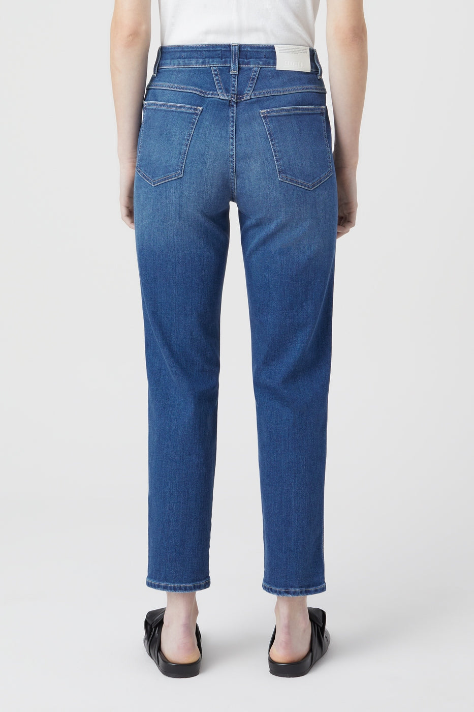 Jeans Pedal Pusher - Azul oscuro - Mujer