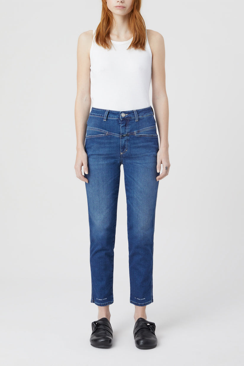 Jeans Pedal Pusher - Azul oscuro - Mujer