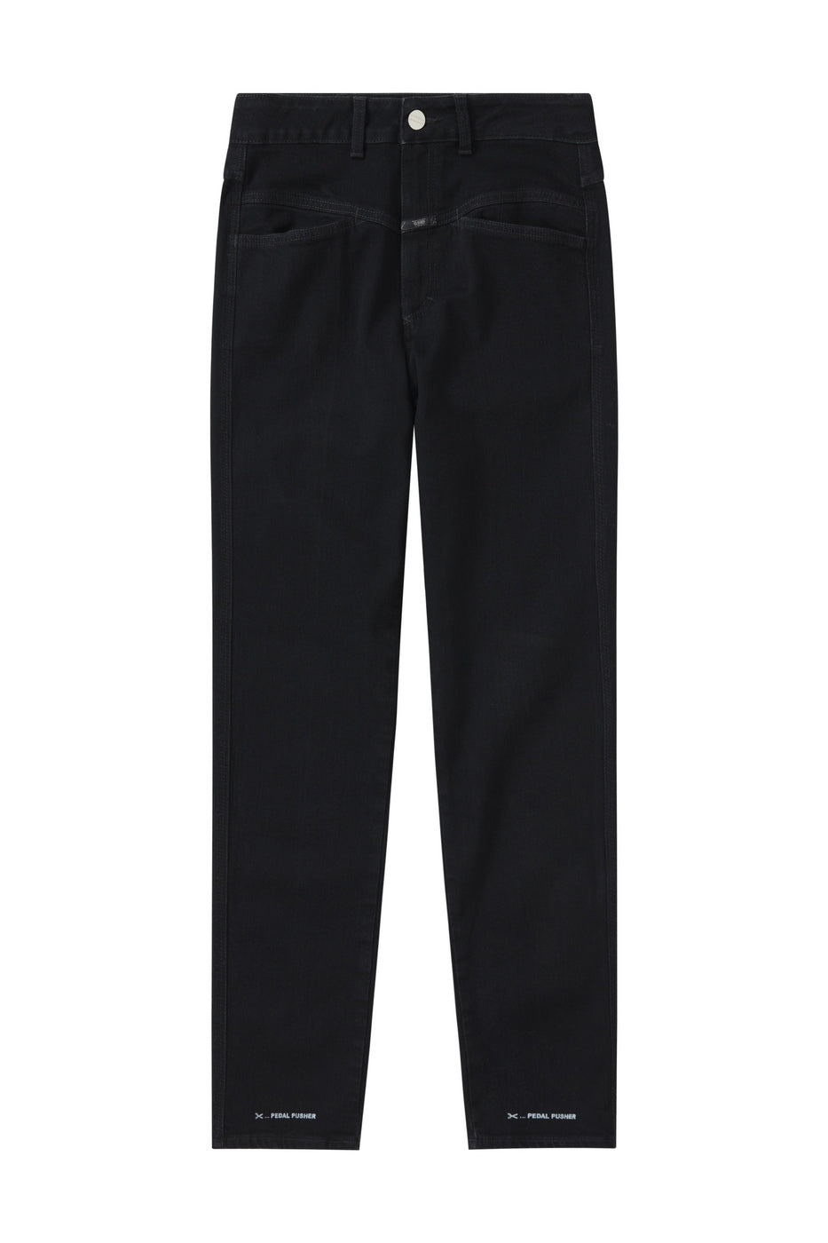 Jeans Pedal Pusher - Black - Mujer