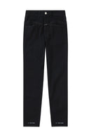 Jeans Pedal Pusher - Black - Femme