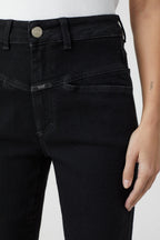Jeans Pedal Pusher - Black - Mujer