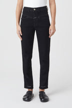 Jeans Pedal Pusher - Black - Mujer