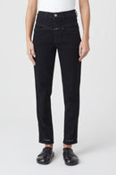 Jeans Pedal Pusher - Black - Femme