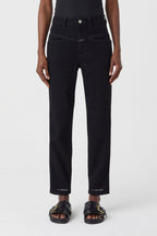 Jeans Pedal Pusher - Black - Mujer