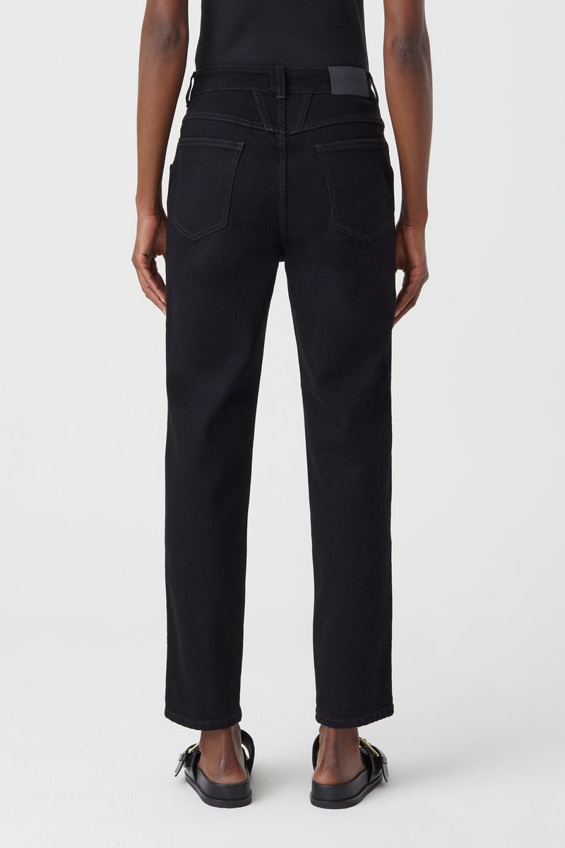 Jeans Pedal Pusher - Black - Femme