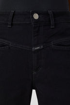Jeans Pedal Pusher - Black - Mujer