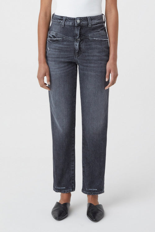 Jeans Pedal Pusher - Dark Grey - Femme