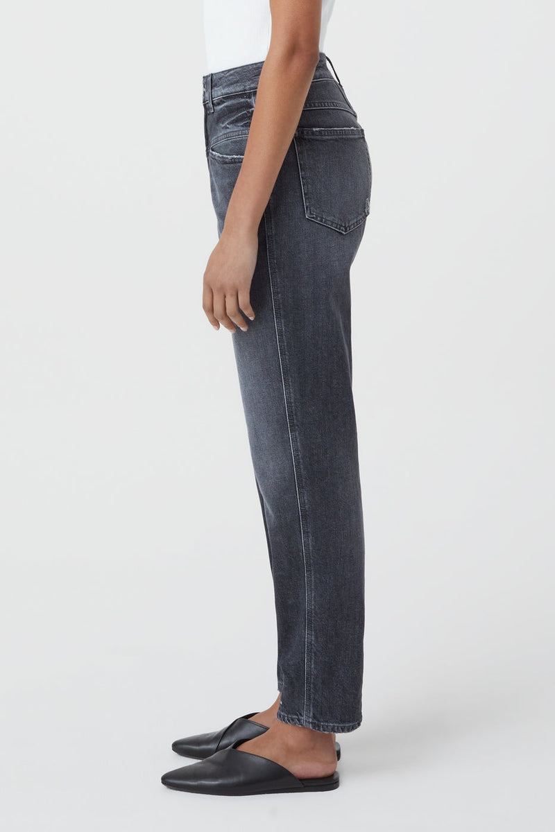 Jeans Pedal Pusher - Dark Grey - Femme