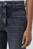 Jeans Pedal Pusher - Dark Grey - Femme