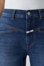 Jeans Pedal Pusher - Azul oscuro - Mujer