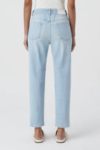 Jeans Pedal Pusher - Light Blue - Mujer