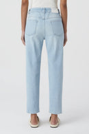 Jeans Pedal Pusher - Light Blue - Femme