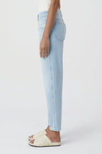 Jeans Pedal Pusher - Light Blue - Mujer