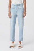 Jeans Pedal Pusher - Light Blue - Mujer