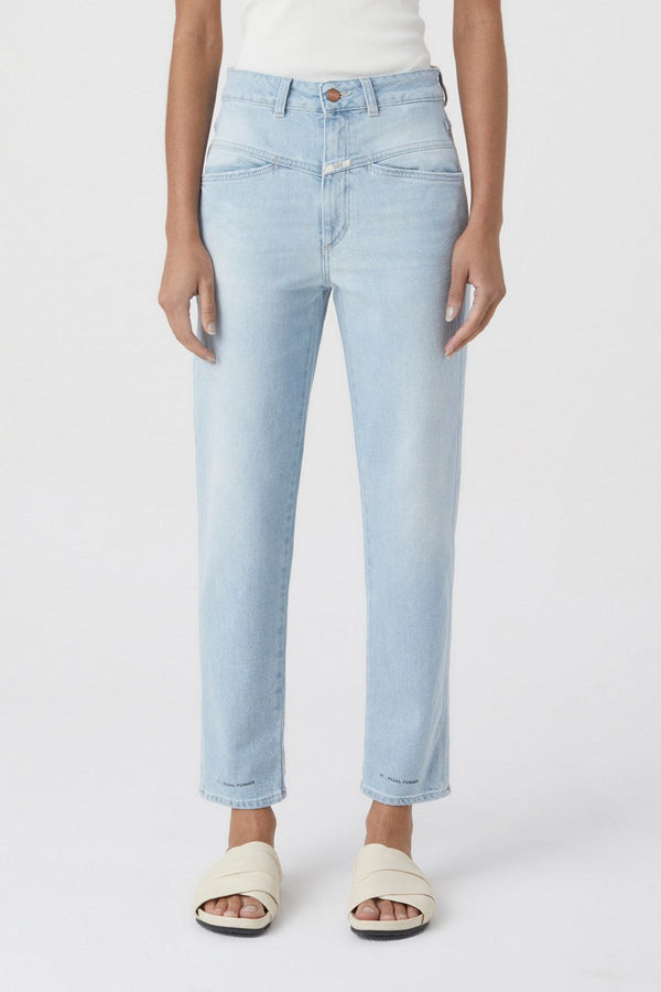 Jeans Pedal Pusher - Light Blue - Femme