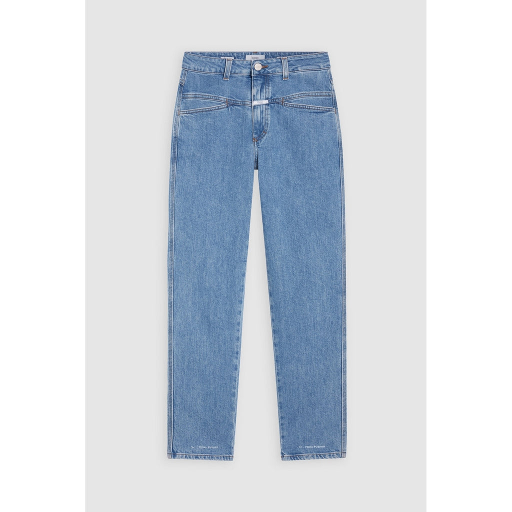 Jean in Organic Cotton - Blue - Women