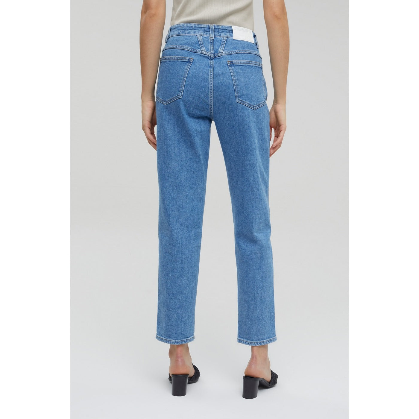 Jean in Organic Cotton - Blue - Women
