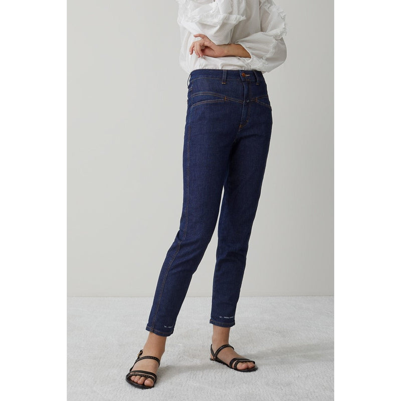 Closed - Closed Pedal Pusher Jeans - Dark Blue - Women