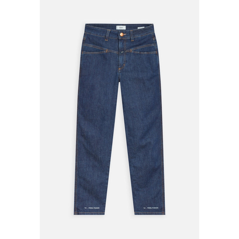 Closed - Closed Pedal Pusher Jeans - Dark Blue - Women