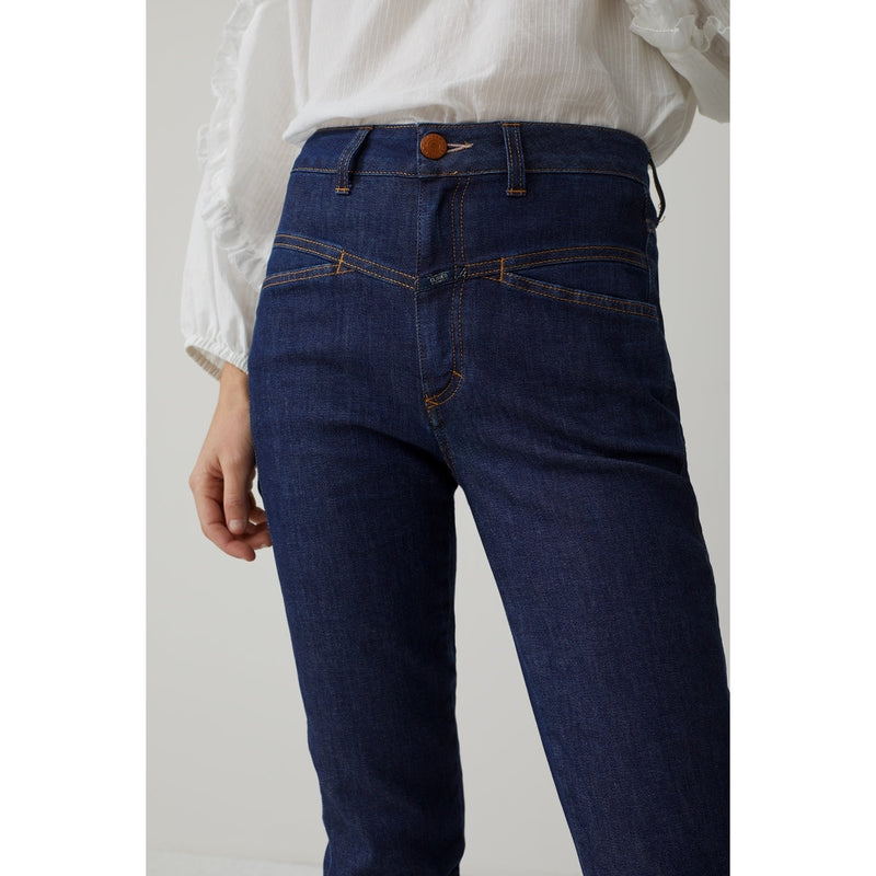 Closed - Closed Pedal Pusher Jeans - Dark Blue - Women