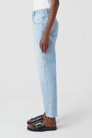 Jeans Pedal Pusher - Light Blue - Femme