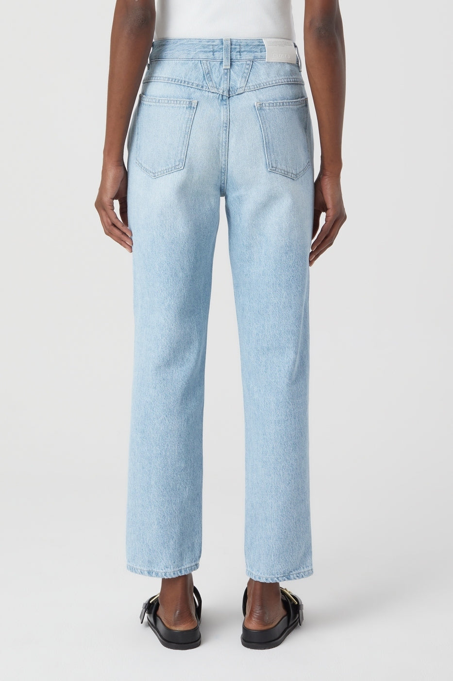 Jeans Pedal Pusher - Light Blue - Mujer
