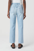 Jeans Pedal Pusher - Light Blue - Mujer