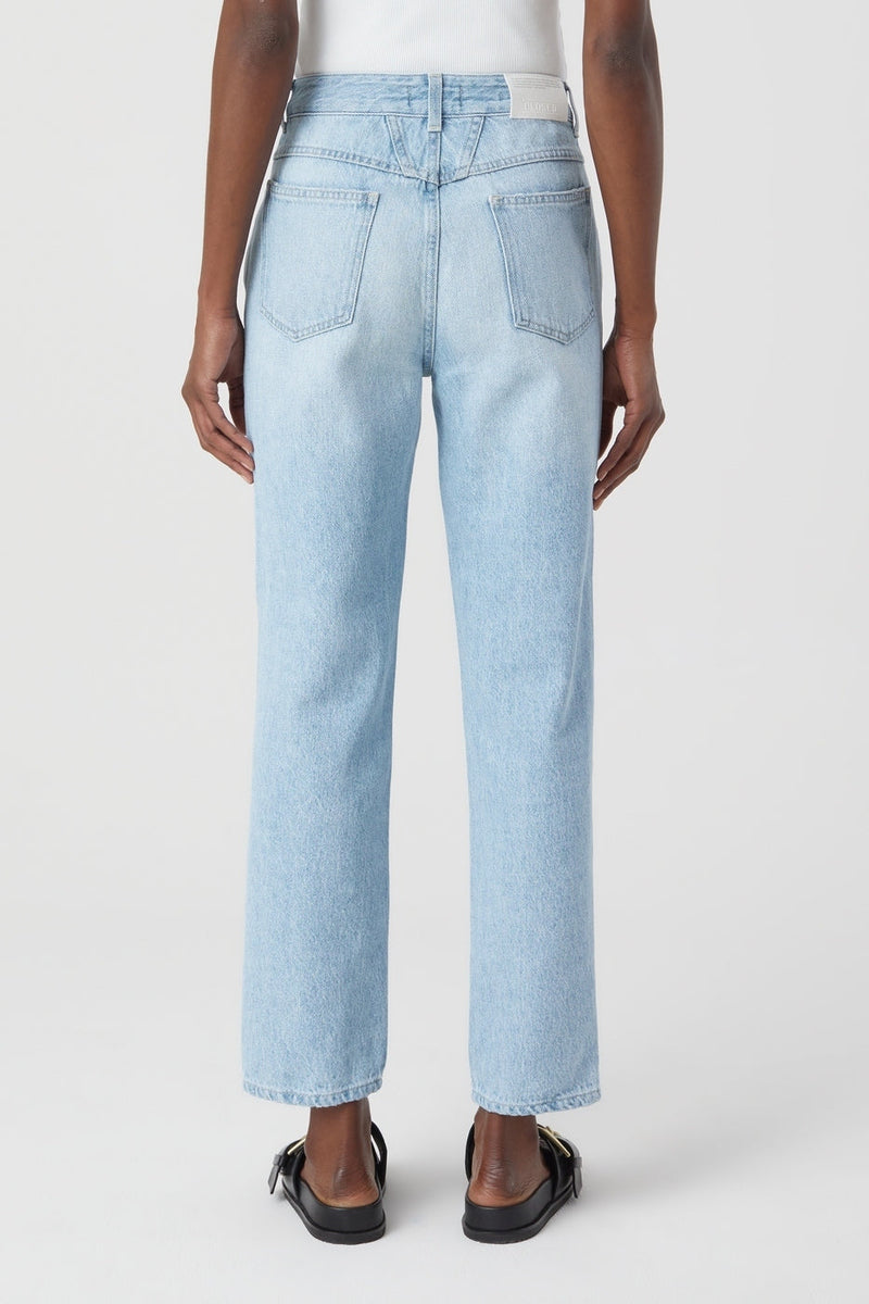 Jeans Pedal Pusher - Light Blue - Femme