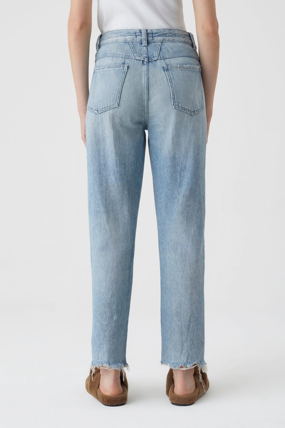 Jeans Pedal Pusher - Light Blue - Women