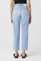 Jeans Pedal Pusher - Light Blue - Mujer
