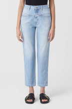 Jeans Pedal Pusher - Light Blue - Mujer