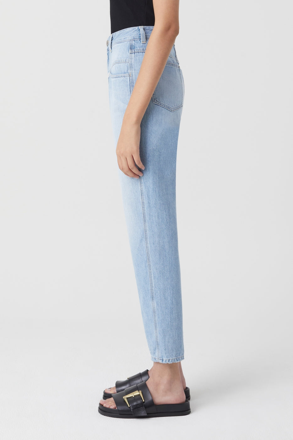 Jeans Pedal Pusher - Light Blue - Mujer