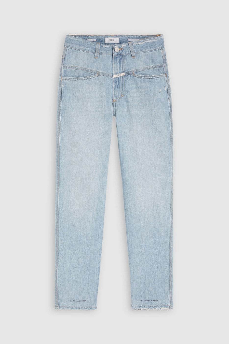Jeans Pedal Pusher - Light Blue - Mujer