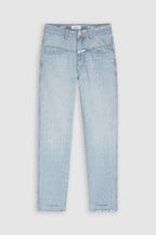 Jeans Pedal Pusher - Light Blue - Mujer