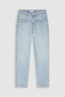 Jeans Pedal Pusher - Light Blue - Femme