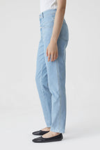 Jeans Pedal Pusher - Light Blue - Mujer