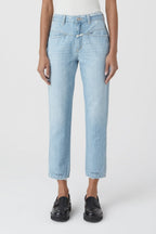 Jeans Pedal Pusher - Light Blue - Mujer