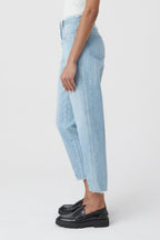 Jeans Pedal Pusher - Light Blue - Mujer