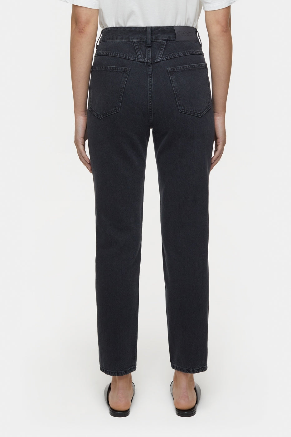Pedal Pusher Jeans - Dark Grey - Women