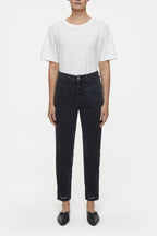 Pedal Pusher Jeans - Dark Grey - Women