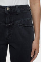 Pedal Pusher Jeans - Dark Grey - Women