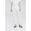 Jean Pedal Pusher - Crema - Mujer