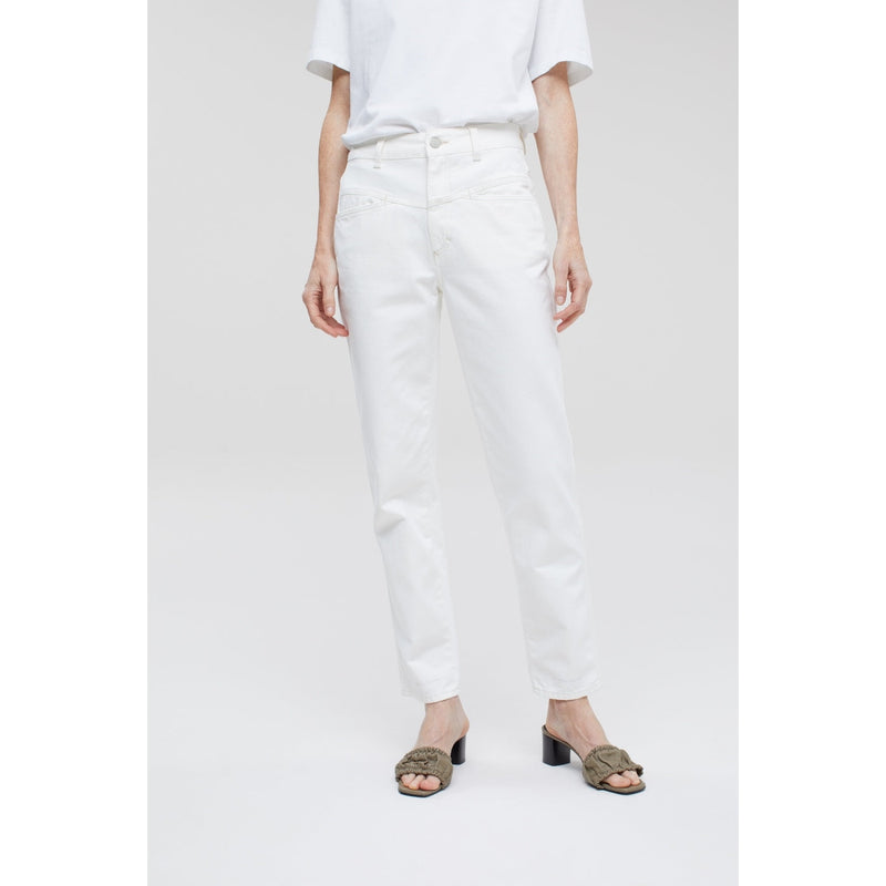 Jean Pedal Pusher - Creme - Femme