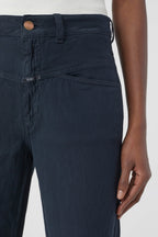 Pedal Pusher Trousers - Dark Night - Women