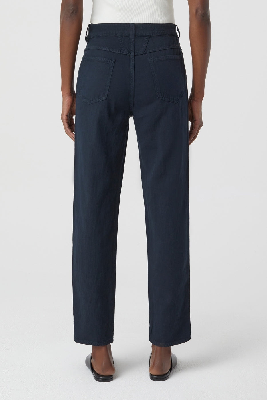 Pedal Pusher Trousers - Dark Night - Women