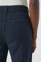 Pedal Pusher Trousers - Dark Night - Women