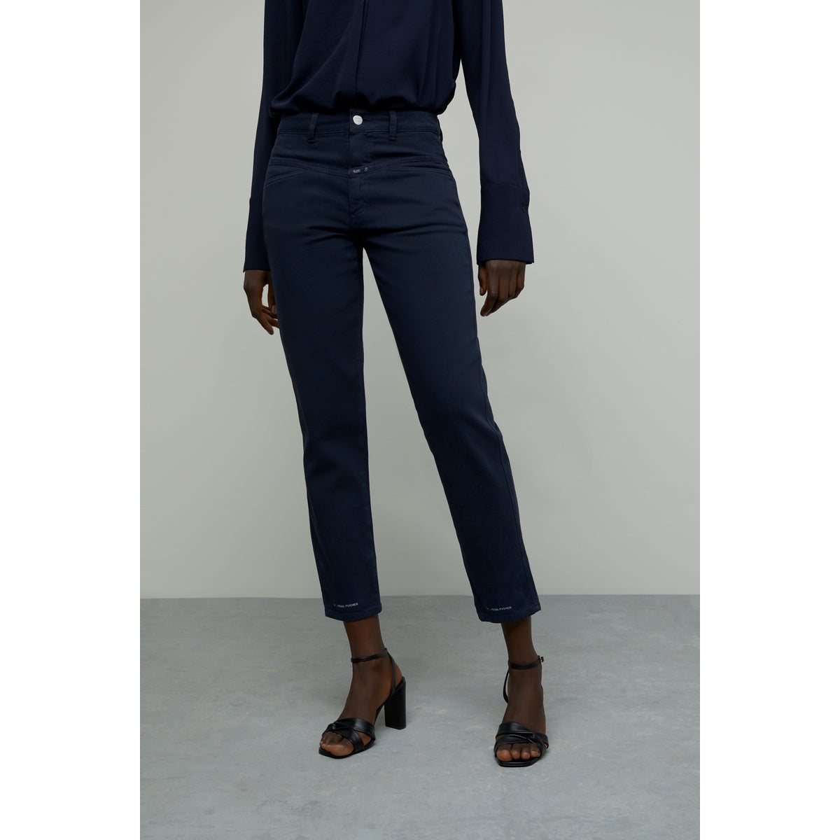 Pantalon Closed Pedal Pusher - Noir Nuit - Femme
