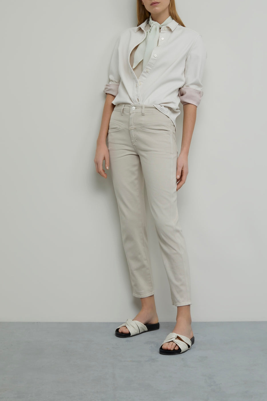 Pantalon Pedal Pusher - Lychee - Femme
