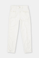 Pantalon Pedal Pusher - Ivory - Femme