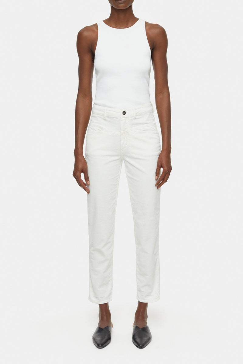 Pantalon Pedal Pusher - Ivory - Femme
